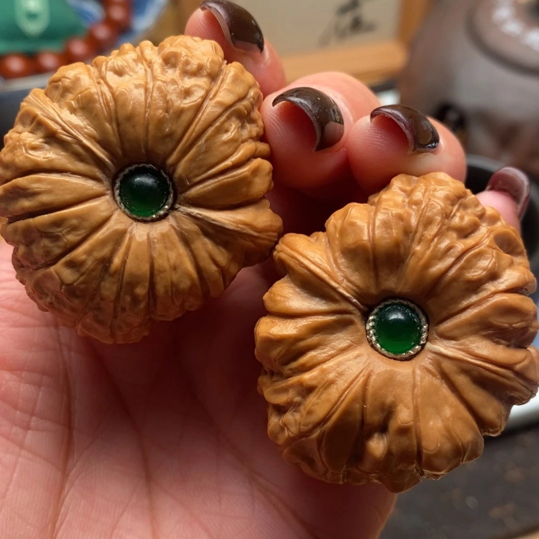 把件文玩核桃40尺南瓜墩