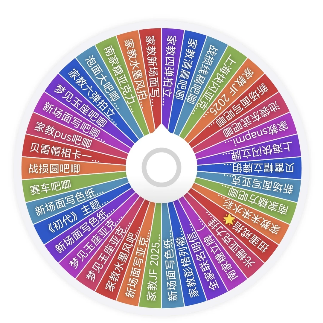 (家庭教师)大杂烩转盘 动漫周边