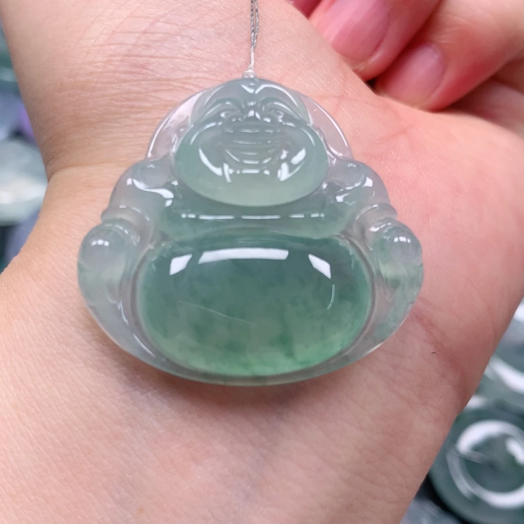颈饰未镶嵌翡翠天然翡翠