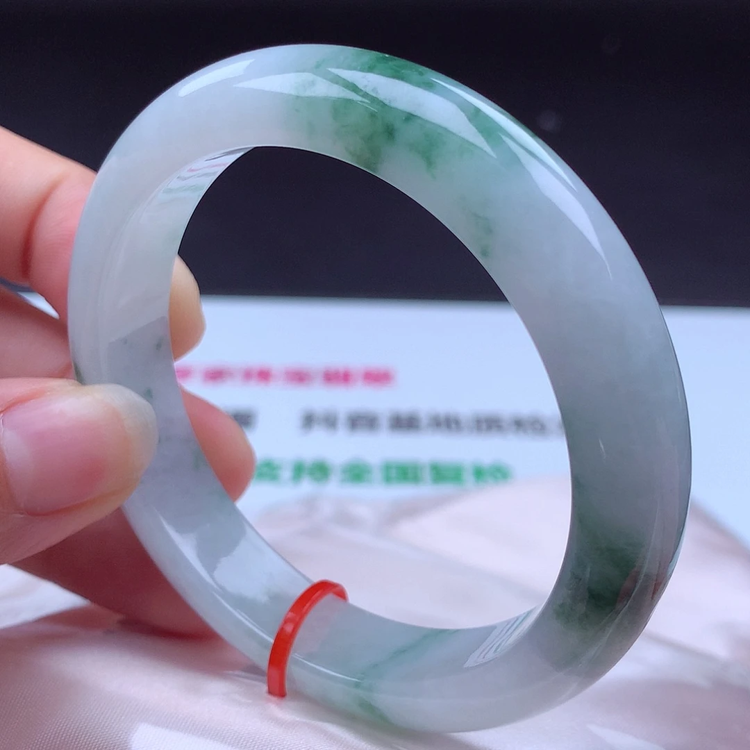 翡翠未镶嵌手镯手镯002056