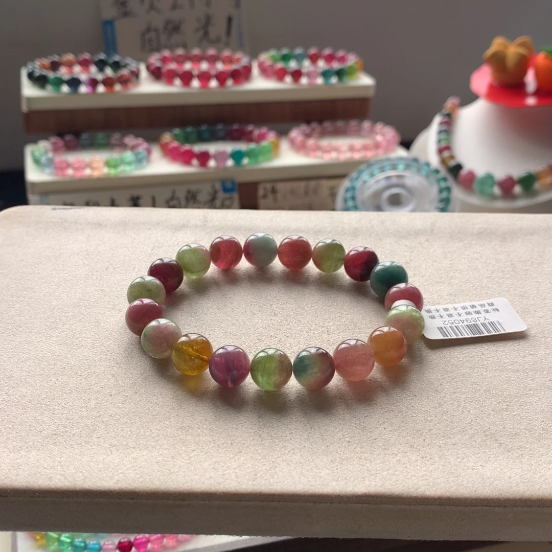 未镶嵌手链碧玺碧玺