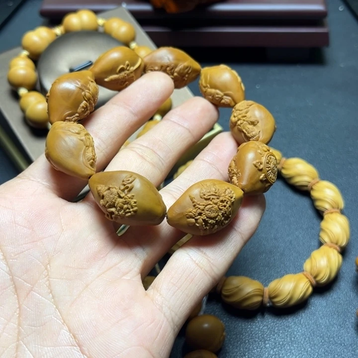 橄榄核手串/手链橄榄核雕观音