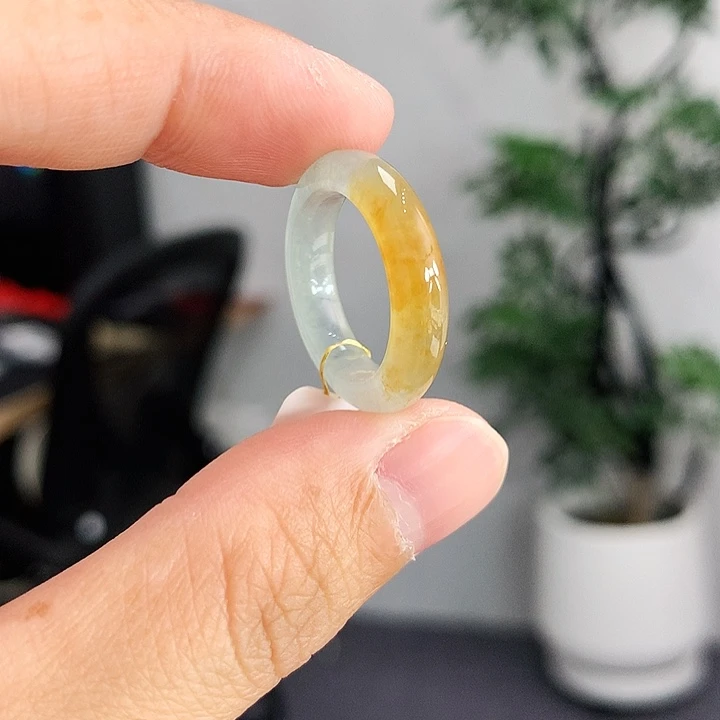 翡翠未镶嵌戒指10号