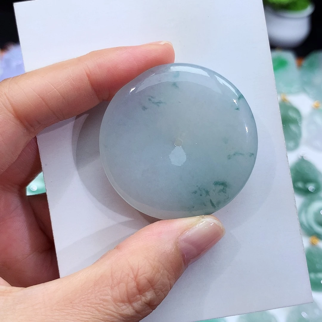翡翠未镶嵌颈饰翡翠吊坠