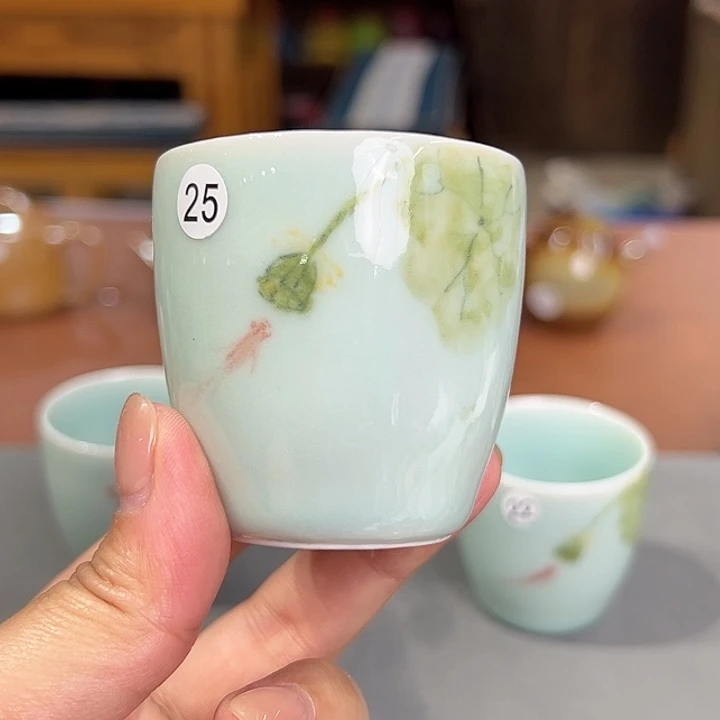 龙泉敬悦青瓷品茗杯