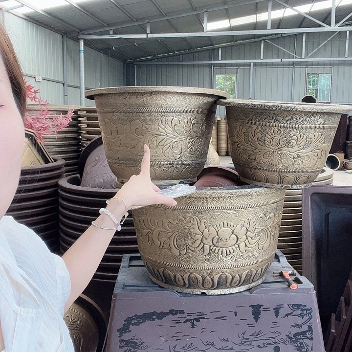 六十口径花盆5个有孔