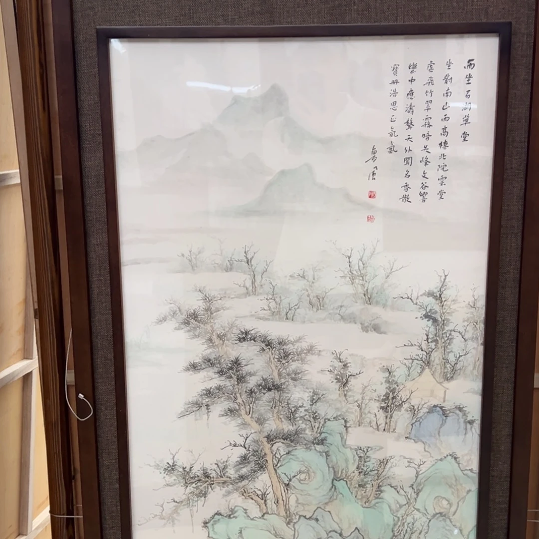 玉***莹国画亲笔手绘作品