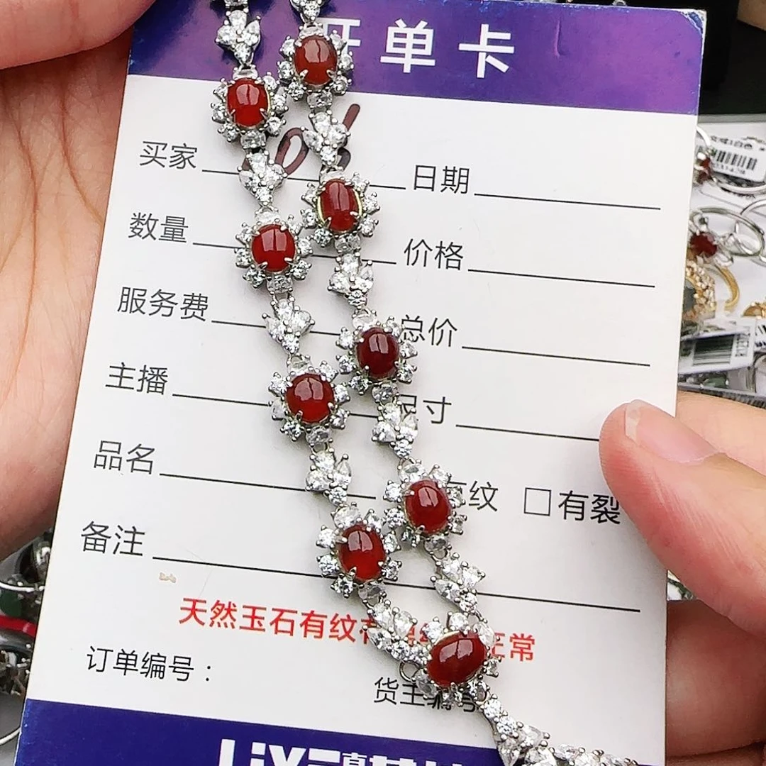 银S925镶嵌戒指翡翠戒指