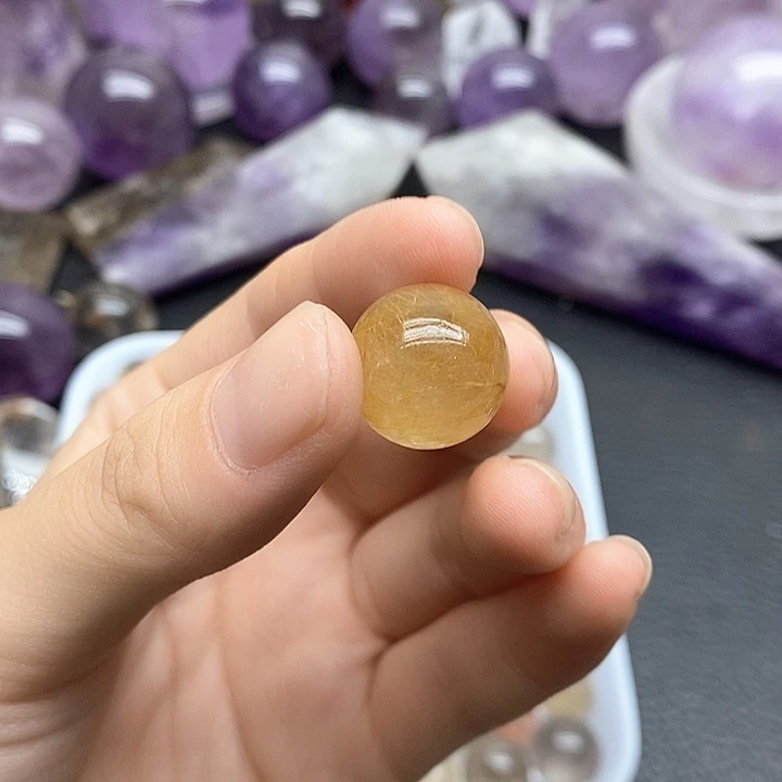 未镶嵌项圈水晶有扣手90