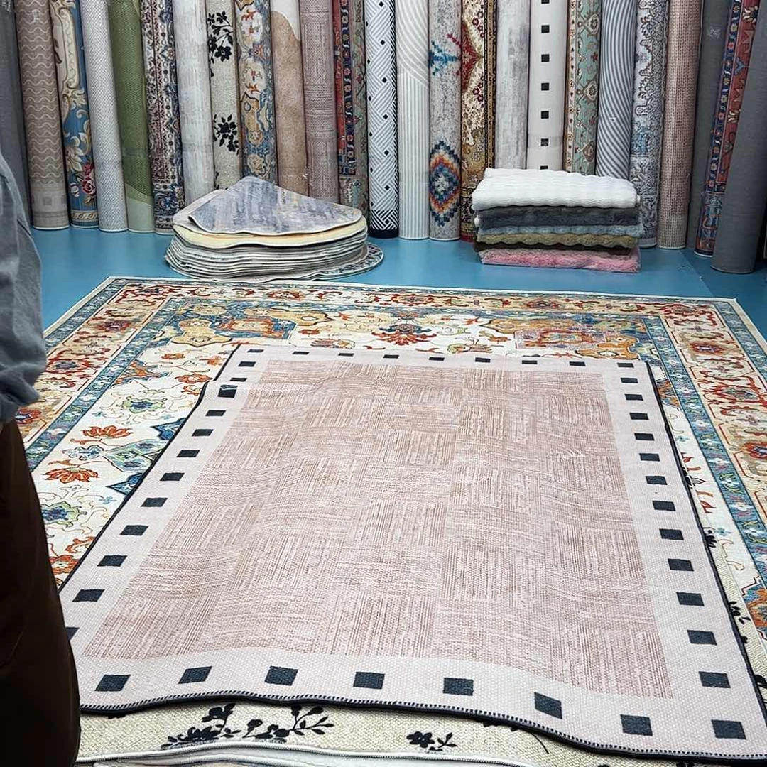 混纺160×230精编细砂棉布底仿羊绒微瑕误差正负1-3厘米