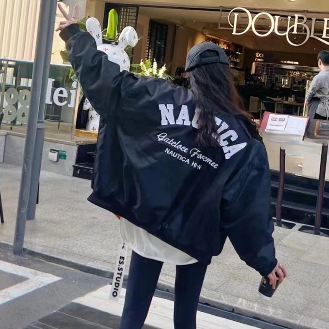 棒球服外套女秋冬季2025新款加绒加厚夹克棉衣棉服ins潮