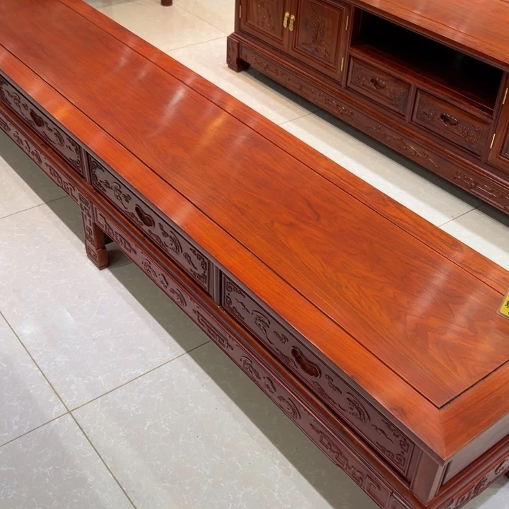 丛***行紫檀木类书柜刺猬紫檀电视柜