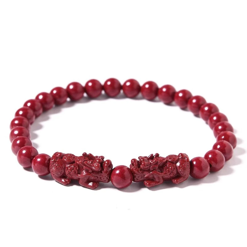 树脂手链 红色气质手链