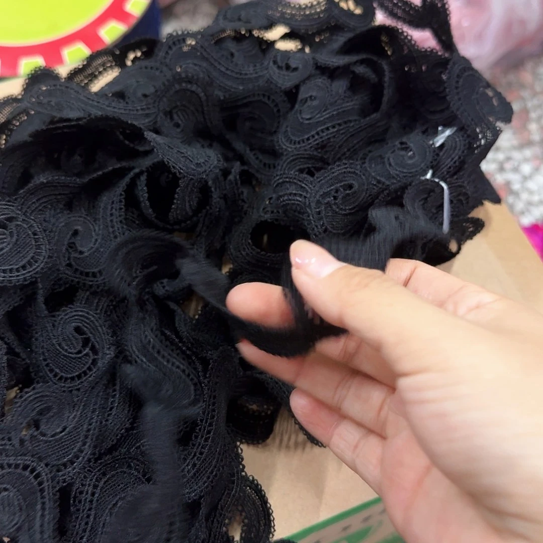 棉30号水溶重工花边