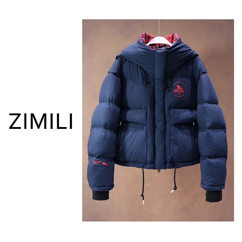 【亮哥欧货女装】冬季加厚泡芙《藏蓝色》90绒高蓬松羽绒服265188