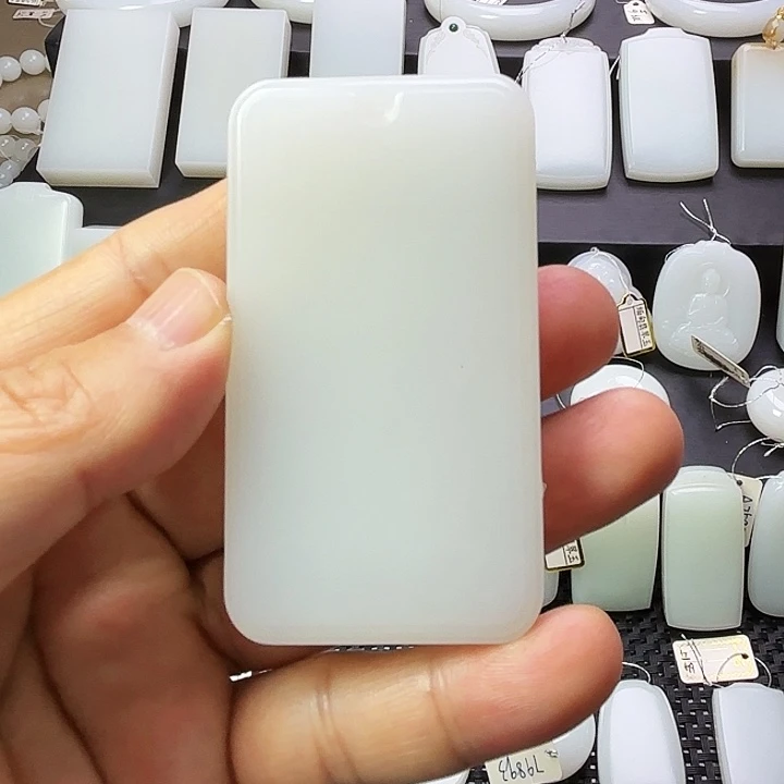 和田玉颈饰未镶嵌蓝**奇