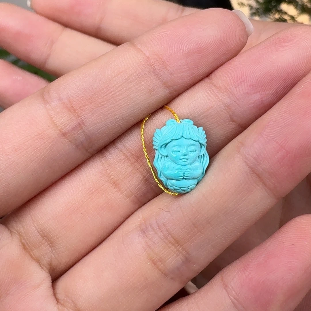 绿松石未镶嵌珠宝奇石