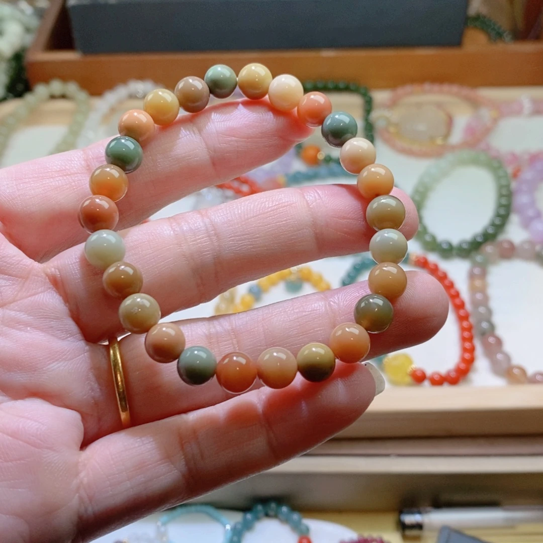 玛瑙/玉髓未镶嵌手链