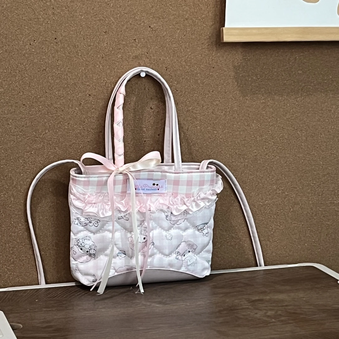 原创设计小众韩系手提斜跨花园包包