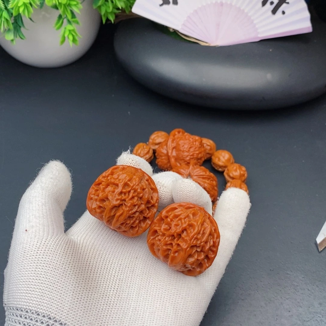 文玩核桃把件35龙眼653