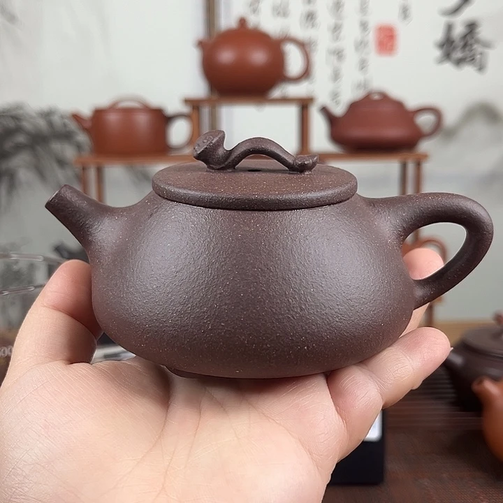 小***儿茶壶紫砂微瑕处理