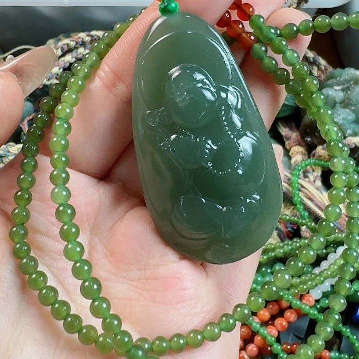 和田玉挂件未镶嵌