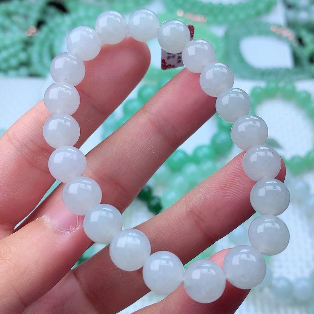 翡翠未镶嵌毛衣链