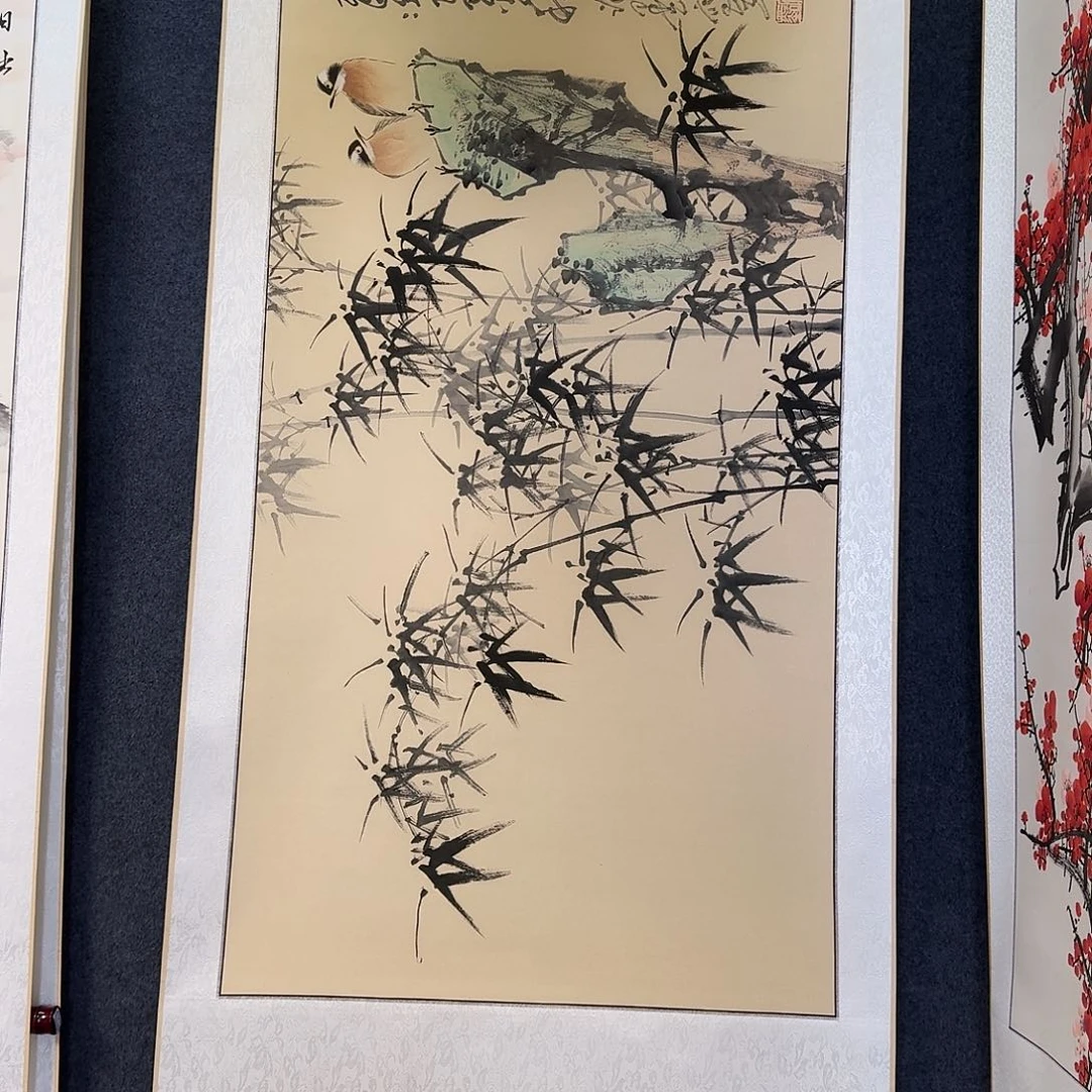 纯手绘国画作品好看