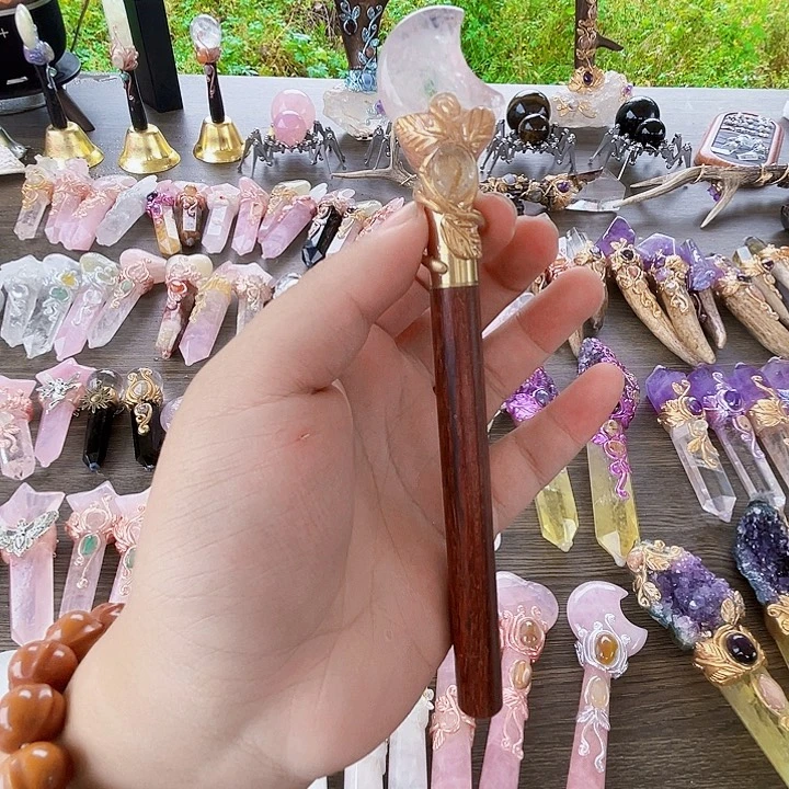 雨***青水晶珠宝半成品未镶嵌水晶