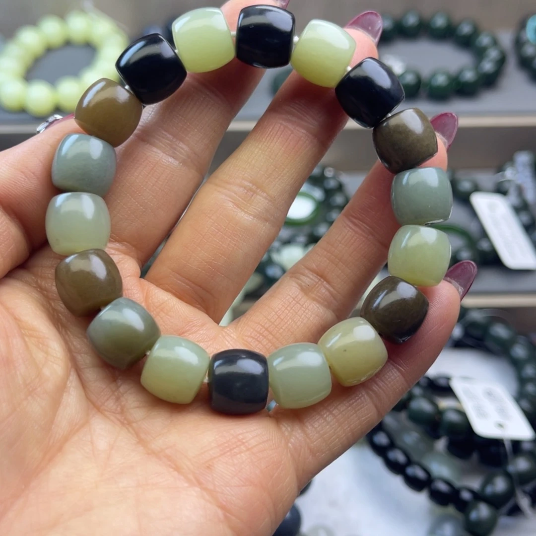 和田玉手链未镶嵌