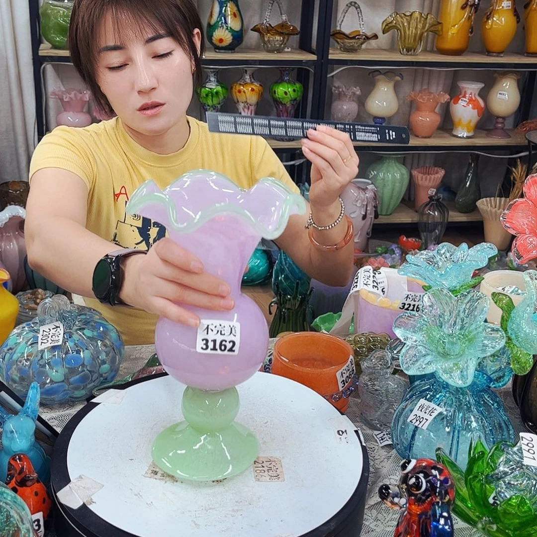3162 家悦琉璃工艺品不完美