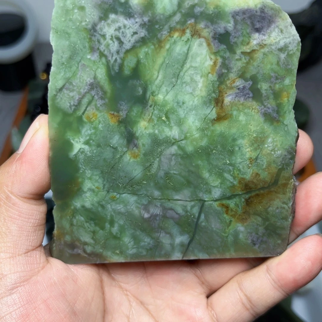 未镶嵌和田玉（子料）珠宝半成品