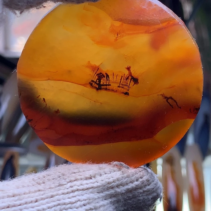 玛瑙/玉髓颈饰未镶嵌170