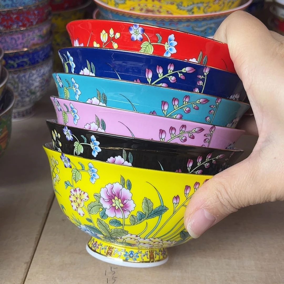 珐琅4.5寸6个………………