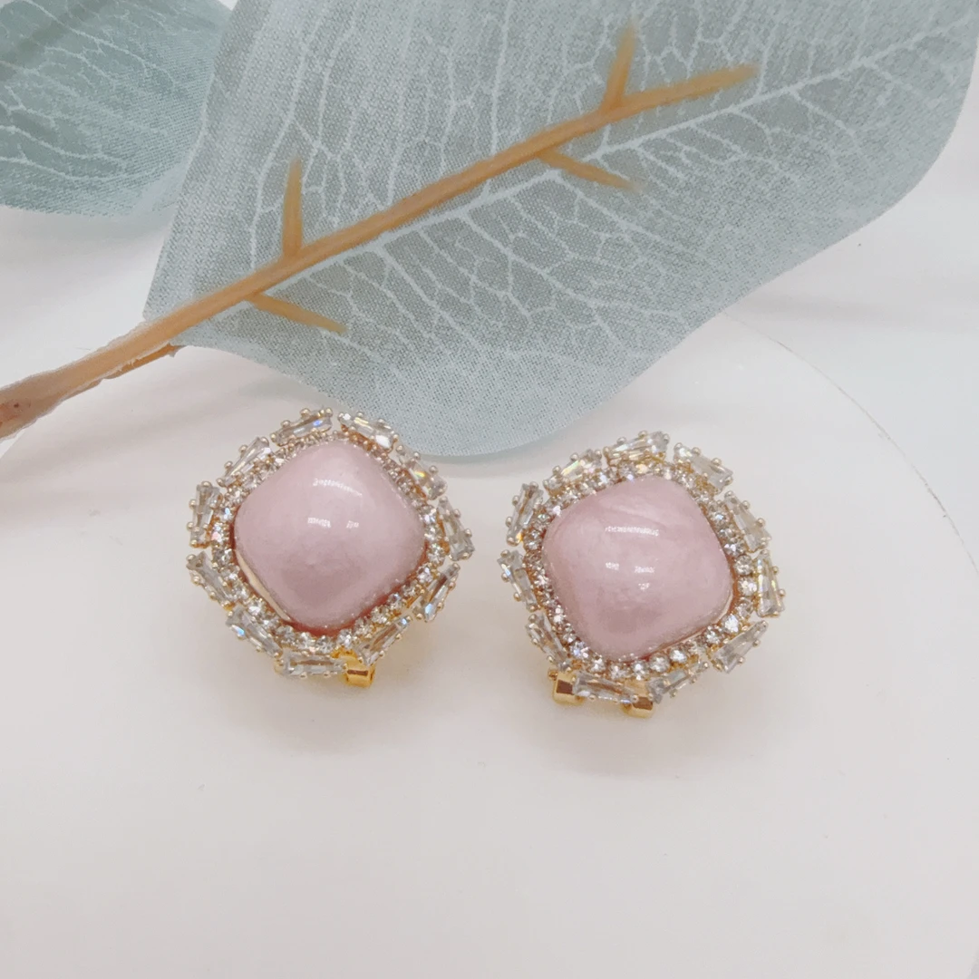 铜合金耳饰 S213★全城热恋  梵希曼 设计感耳环