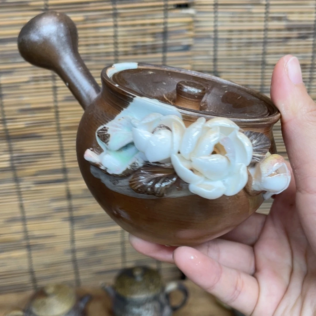 袁***歌茶壶柴烧茶壶茶壶瑕