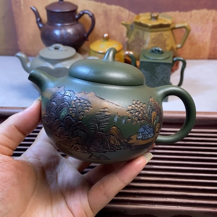 茶壶紫砂紫砂全手工