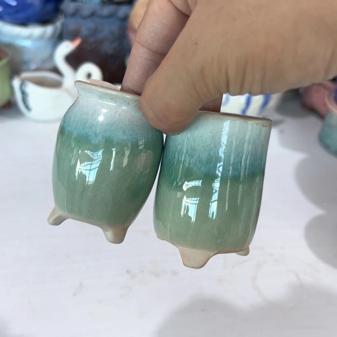 陶瓷多肉小花盆@@1946