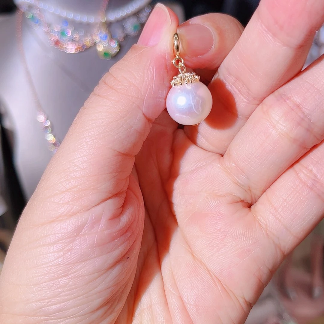 橄榄石耳钉未镶嵌