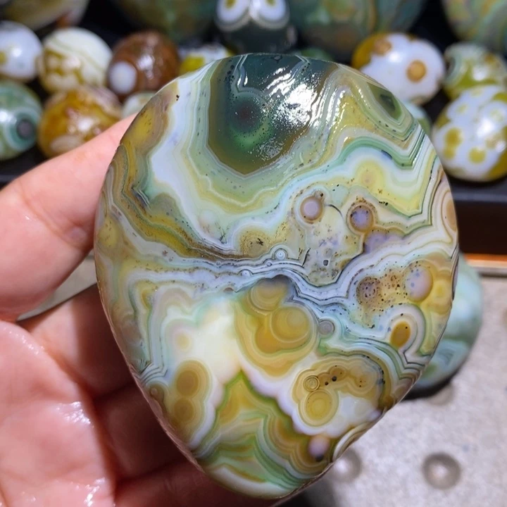 未镶嵌玛瑙/玉髓珠宝半成品47