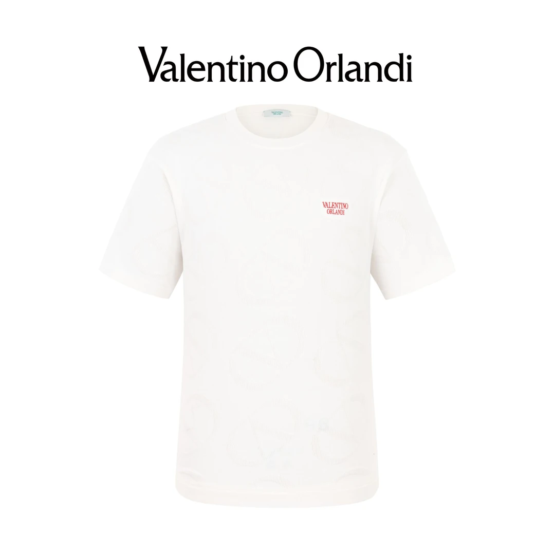 Valentino orlandi男士夏季时尚百搭休闲T恤短袖