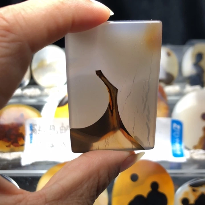 合金玛瑙/玉髓珠宝奇石223