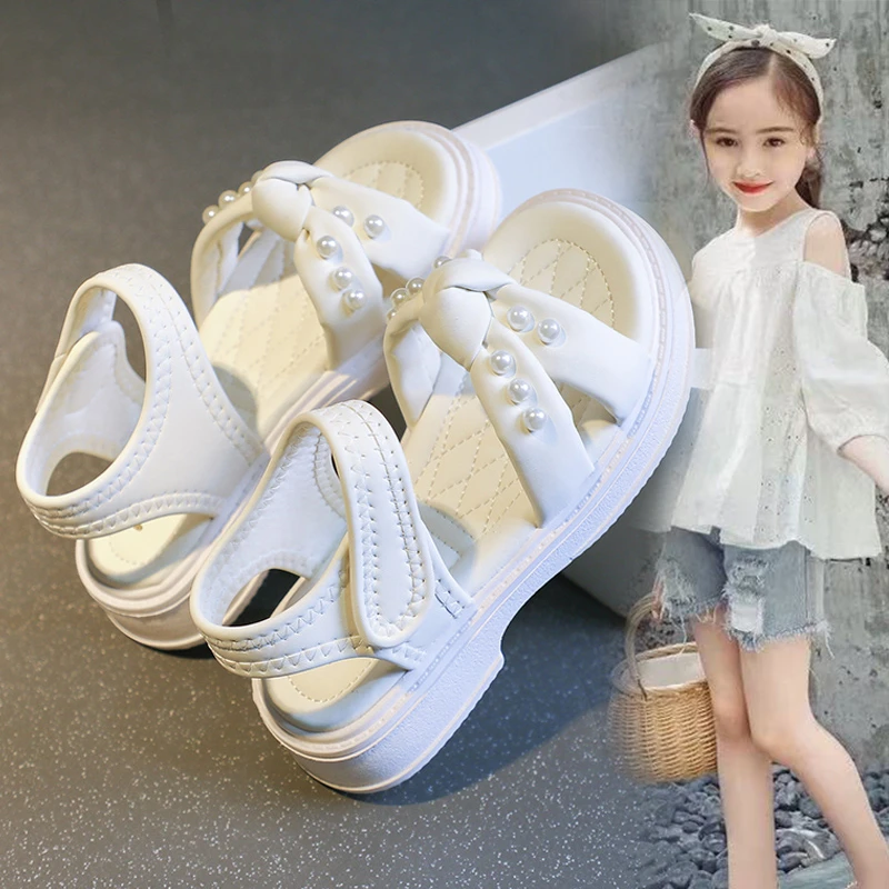 儿童凉鞋女童2025夏季新款女孩公主沙滩中大童夏款洋气爆款