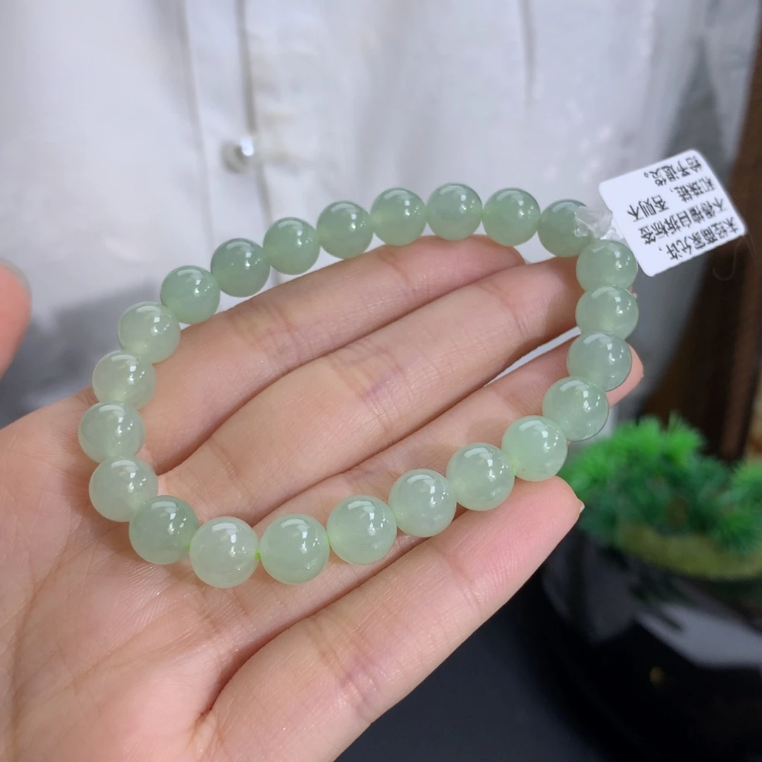 未镶嵌手串翡翠卡8.1冰晴手串