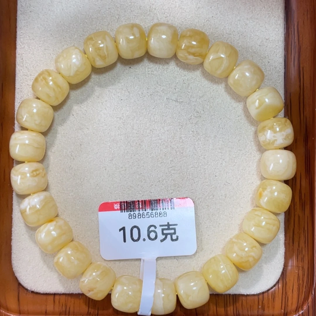 未镶嵌琥珀手链蜜蜡