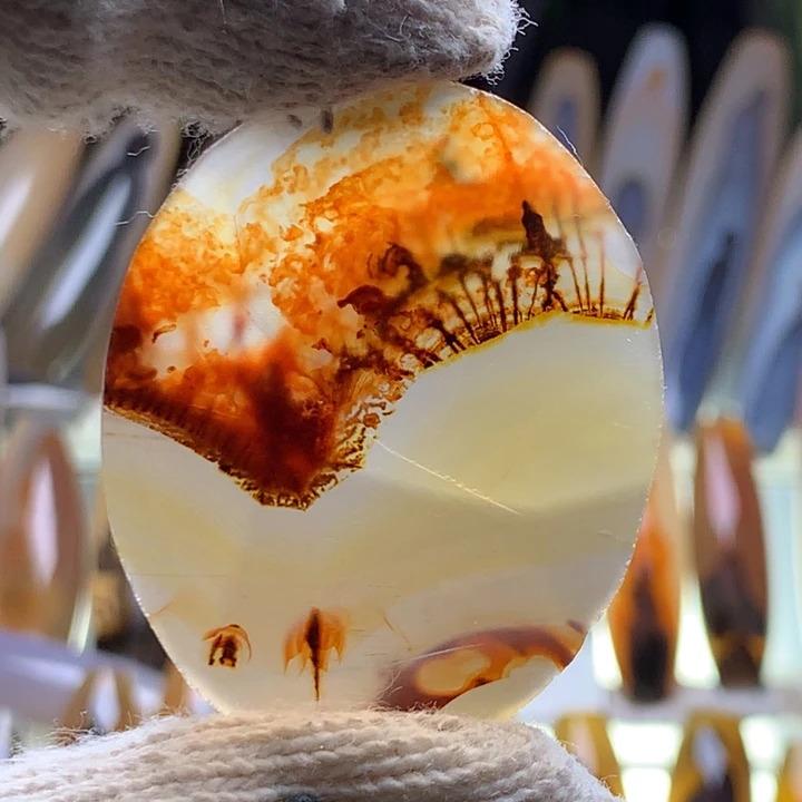 玛瑙/玉髓颈饰未镶嵌184