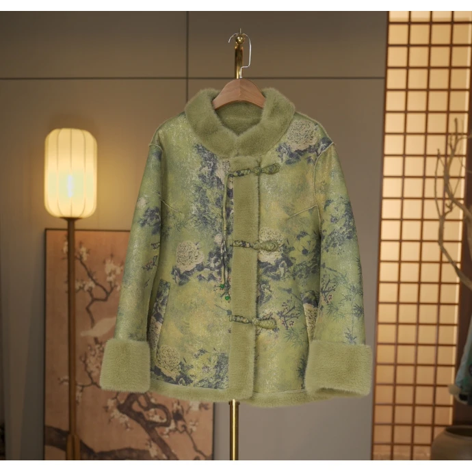 【云想周周-春分织锦】中式冬季外套4980