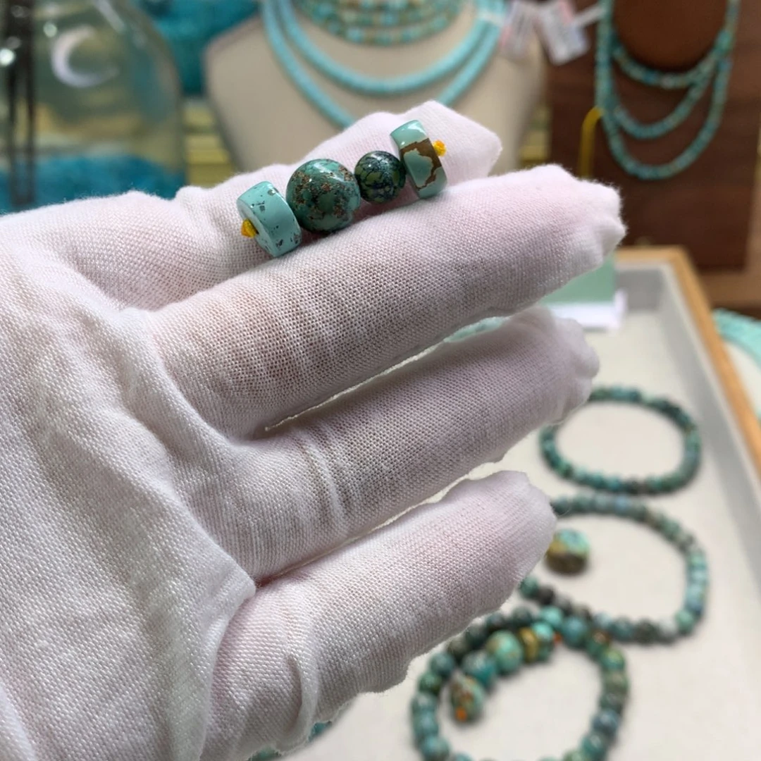 绿松石未镶嵌配饰