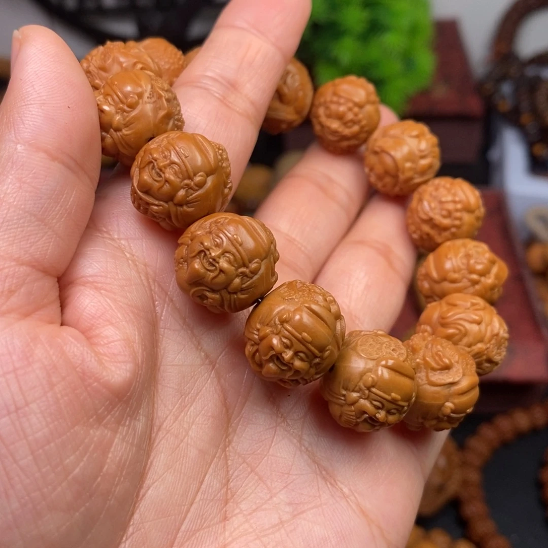 猴头核桃吊坠橄榄核桃