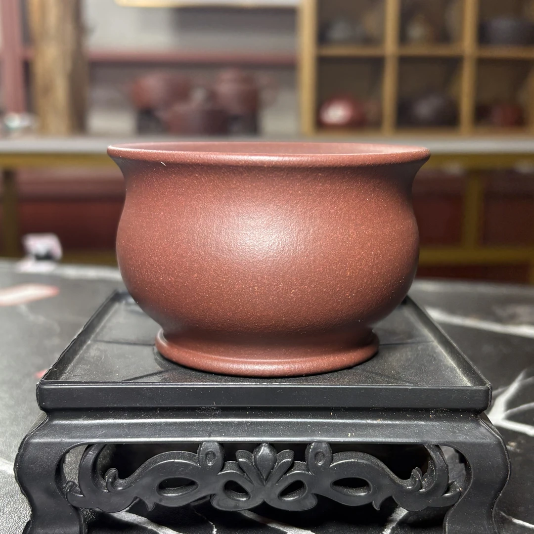 全手工中槽青120cc主人杯